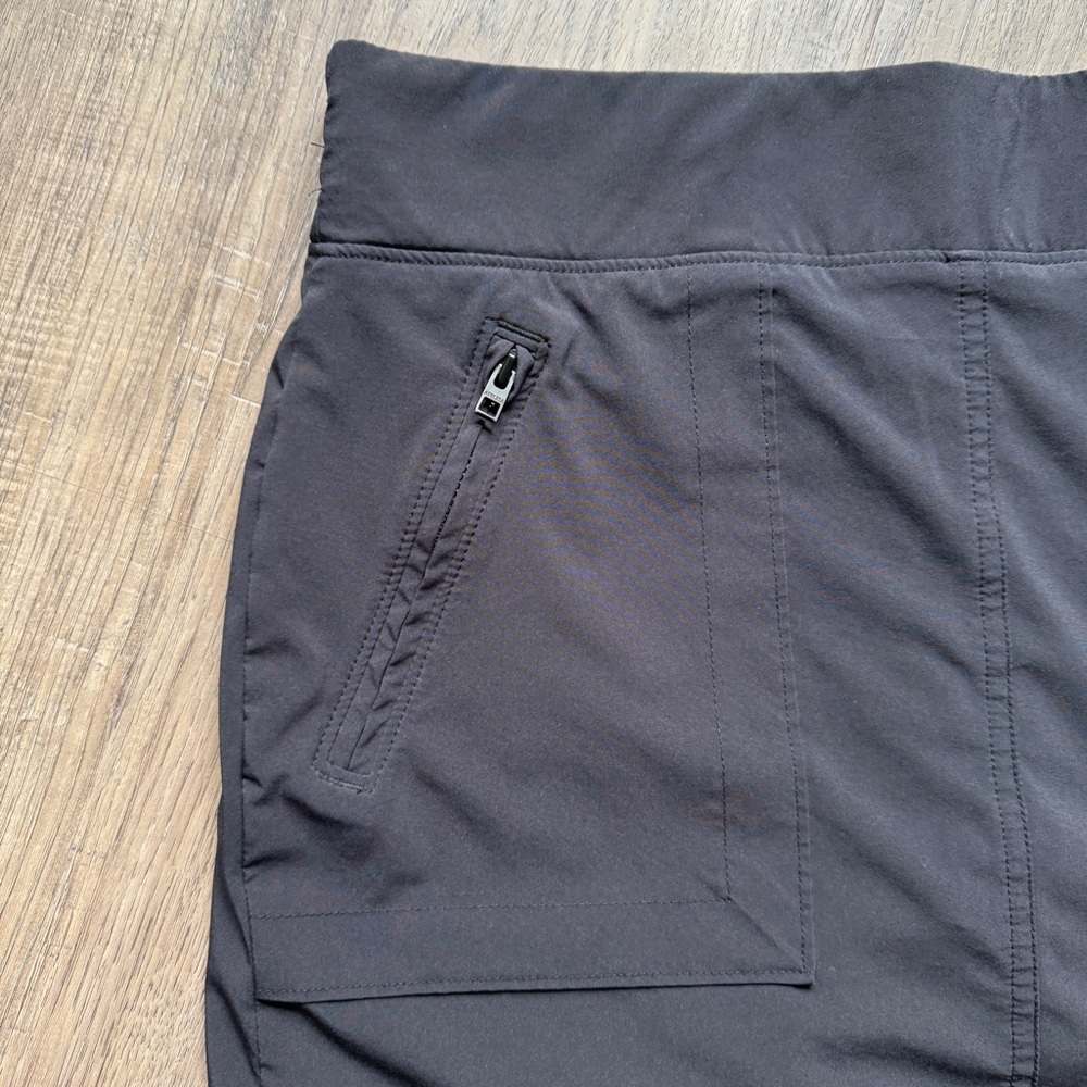 Athleta Black Active Skort with Zipper Pockets - Picture 8 of 12